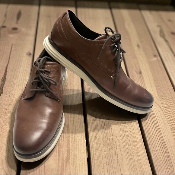 Cole Haan Originalgrand Clouldfeel Energy Meridian Oxford Chestnut Shoes Size 12